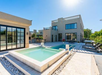 Casa · 442m² · 9 Ambientes · 1 Cochera · Casa de Lujo en Venta de 4 Dorm., en Barrio Cerrado Puerto Roldan, Roldan