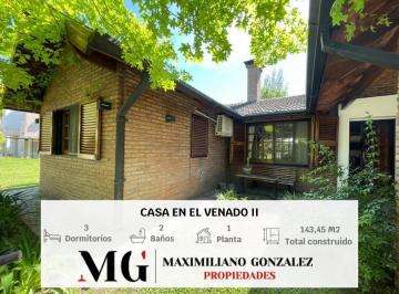Casa · 125m² · 4 Ambientes · 1 Cochera · Casa en Venta y Alquiler, 4 Ambientes - El Venado II, Canning Ezeiza