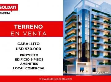 Terreno · 175m² · Proyecto de Edificio de Viviendas con Planos Aprobados, 1500 m² Vendibles en Caballito