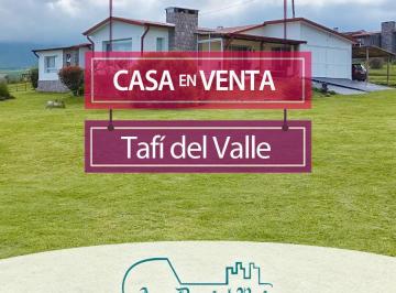 Casa · 307m² · 3 Dormitorios · 1 Cochera · Casa 3 Dorm. en Tafí del Valle