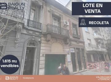 Terreno · 312m² · Terreno en Recoleta