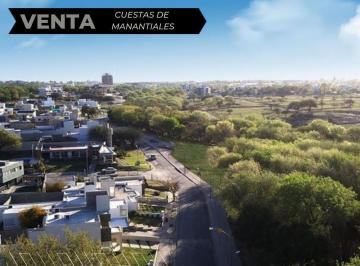 Terreno · 250m² · Lote Apto Duplex 250 m² Cuestas Manantiales Frente Norte