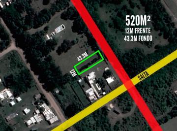 Terreno · 520m² · Terreno en Venta - 520 m² - 9 de Julio