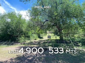 Terreno , La Falda · Terreno en Venta La Falda Frente Al Rio - Oportunidad - Lote con Escritura