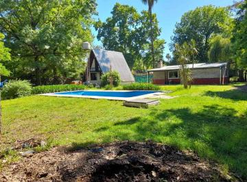 Casa · 80m² · 3 Ambientes · 1 Cochera · Casa Quinta en Gral Rodriguez. Pileta y Jardín
