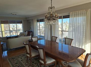 Departamento de 5 ambientes, Barrio Norte · Álquiler Amoblado B. Norte Piso Alto 5 Amb 2 Coch Excelente Vista, Luz y Sol