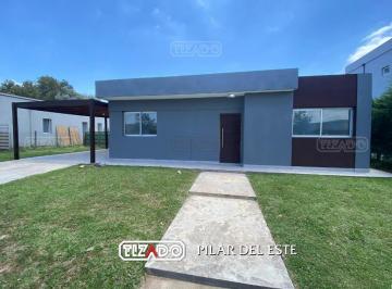 Casa · 105m² · 3 Ambientes · 2 Cocheras · Casa en Venta en San Eduardo, Pilar del Este, Pilar