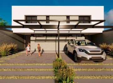 Casa · 171m² · 4 Ambientes · 1 Cochera · Dúplex en Venta en Solares de Manantiales. 3 Dorm.. Frente a Espacio Verde