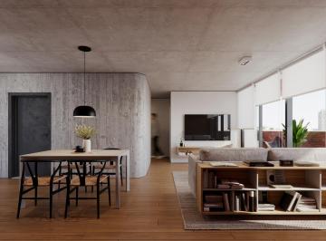 Departamento · 88m² · 3 Ambientes · Departamento en Venta en Pichincha, Rosario 2 Dorm. C/ Excelente Calidad Constructiva y Detall