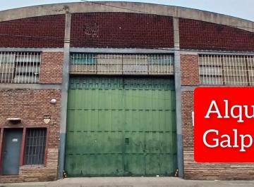 Bodega-Galpón · 500m² · 3 Ambientes · 20 Cocheras · Galpon en Alquiler Solo Para Deposito