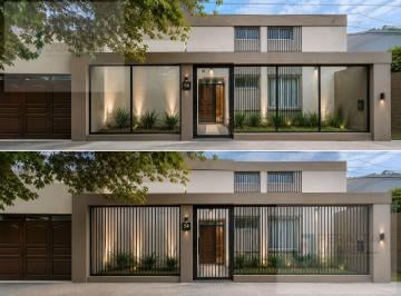 Opciones cerramiento frente renders · Casa en Venta de Estilo Moderno con 3 Dorm.