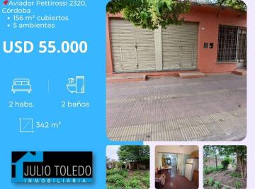 Casa de 5 ambientes, Córdoba · B° Villa Adela: Para Reciclar Vendo Casa con Local Sobre Pettirossi