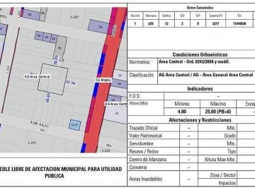 Terreno · 150m² · Venta - Terreno - Centro, Rosario.