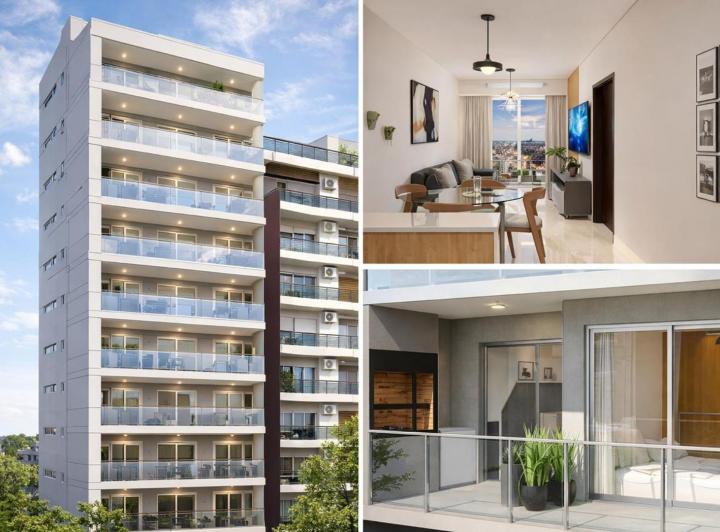 Venta Dpto de Pozo 3 Amb, 9 B con Balcón Aterrazado, Urquiza