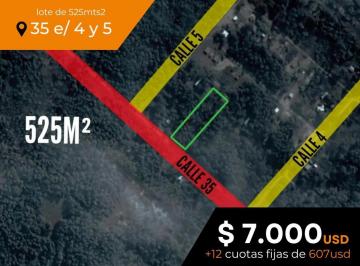 Terreno · 525m² · Terreno en Venta - 525 m² - Dunas Esmeralda, Rocha, Uruguay [financiado]