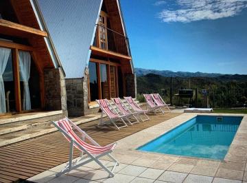 Casa · 250m² · 5 Ambientes · 2 Cocheras · Cabaña y Casa, Complejo a La Venta en San Luis "El Volcan "
