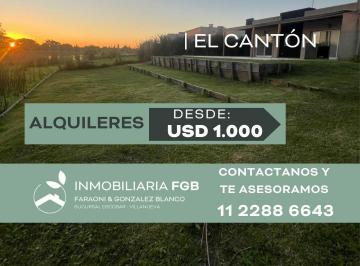 Casa · 180m² · 5 Ambientes · 2 Cocheras · Oportunidad! Casa en Alquiler en Barrio Islas - Norte - Golf - Puerto - El Cantón, Escobar