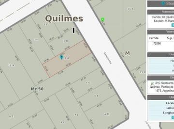 Terreno · 305m² · Casa en Venta Quilmes