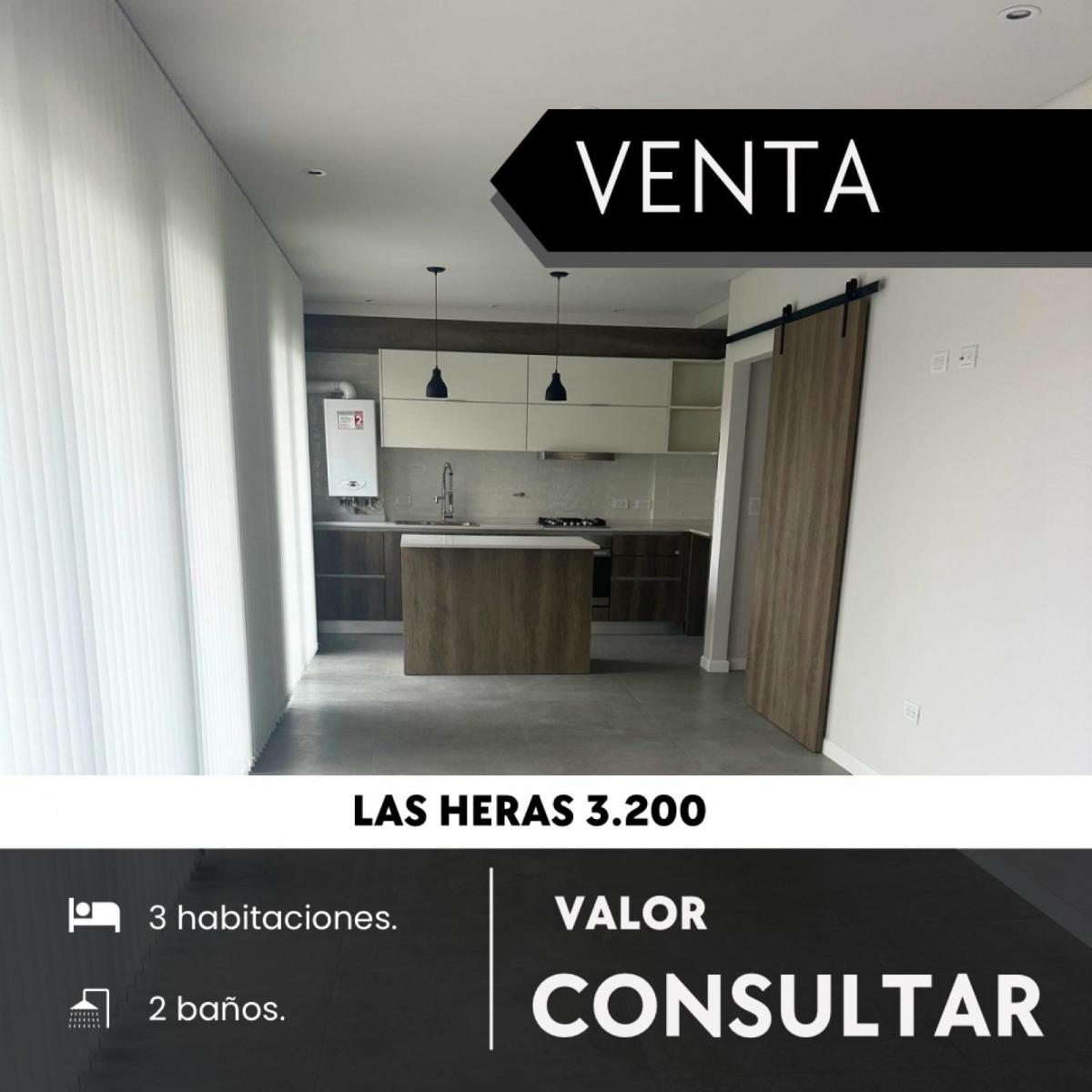 Moderno piso de 4 ambientes, con cochera y terraza propia