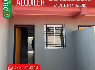 Casa de 3 ambientes, Posadas · Alquiler de Duplex 2 Dormitoiros en Calle 141 y Av Tambor de Tacuari