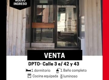 Departamento de 2 ambientes, La Plata · Gran Oportunidad, Departamento en Venta