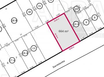 Terreno · 664m² · Excelente Lote/terreno de 664 m² Ubicado en Martínez, de Av del Libertador Al Río