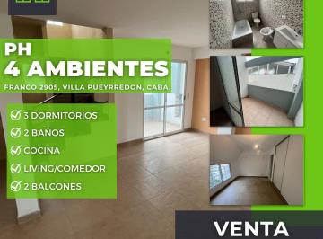 PH de 4 ambientes, Villa Pueyrredón · Franco 2905
