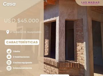 Casa de 3 ambientes, Buena Nueva · Vendo Casa en Obra - Barrio Natania 23