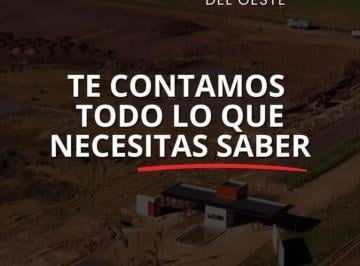 Terreno · 300m² · Terreno en La Reserva del Oeste Etapa 3