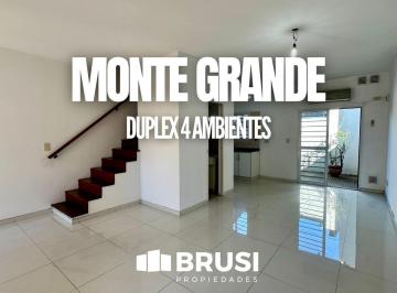 PH · 74m² · 4 Ambientes · 1 Cochera · Dúplex 4 Ambientes con Cochera en Venta en Monte Grande