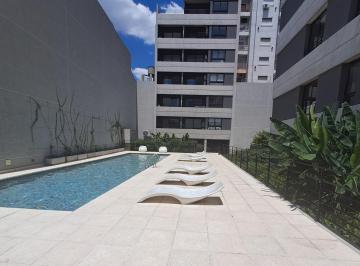 Departamento · 40m² · 2 Ambientes · 1 Cochera · Departamento Dos Ambientes con Jardín a Estrenar en Caballito
