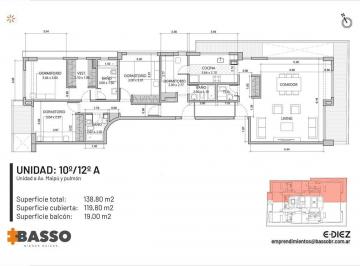 Departamento · 119m² · 4 Ambientes · Departamento - Florida