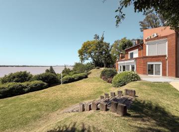 Casa · 406m² · 6 Ambientes · 4 Cocheras · Casa de 3 Dorm. con Vista Al Río, Quincho, Cocheras y 2.900 m² de Jardín