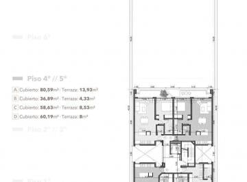 Departamento · 36m² · 1 Ambiente · Departamento en Parque Luro