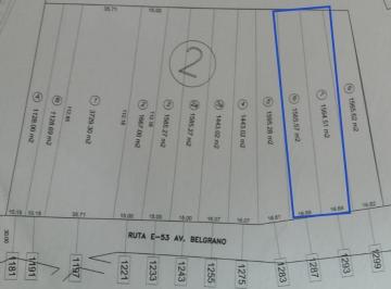 Foto · Lote Sobre Ruta E53, 1565 m². Todos Los Servicios!