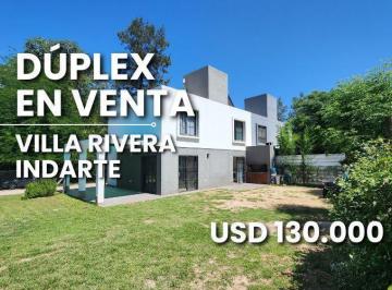 Casa · 130m² · 5 Ambientes · 1 Cochera · Villa Rivera Indarte Housing Duplex Venta 3 Dorm.