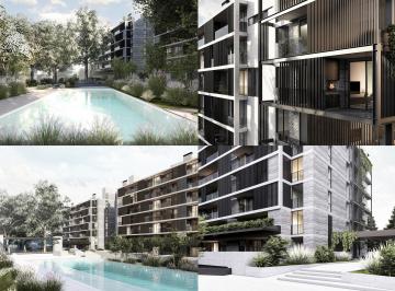 Departamento de 2 ambientes, Rosario · Condos Paddock. en un Parque Arbolado de 12.000 m²