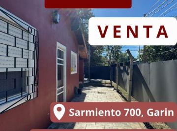 Casa · 100m² · 3 Ambientes · 1 Cochera · Casa en Venta / 2 Dorm. / 180 m² / Garin Centro, Escobar Gba Zona Norte