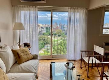 Departamento de 3 ambientes, Recoleta · Unico! Vista a Plaza Canchero y Elegante!