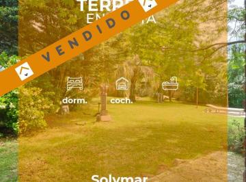 Terreno · 658m² · 1 Ambiente · Venta Terreno en Solymar Norte
