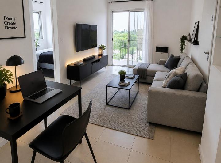Departamento · 50m² · 3 Ambientes · 1 Cochera