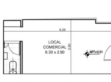 Local comercial · 21m² · Locales - a La Calle - Palermo Soho, Capital Federal