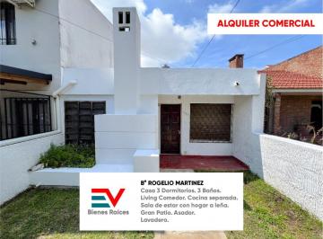 Casa · 150m² · 14 Ambientes · Alquiler. Rogelio Martinez. Casa 3 Dorm 2 Baños. Patio + Asador + Lavadero