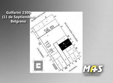Terreno , Belgrano · Venta en Block en Belgrano: 2 Lotes Contiguos con 3.043 m² Construibles