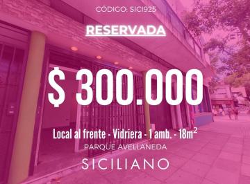 Local comercial · 18m² · 1 Ambiente · Local en Parque Avellaneda