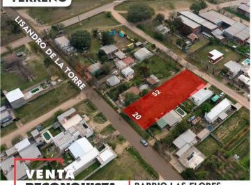 Terreno · 1040m² · Gran Terreno en Lisandro de La Torre Reconquista