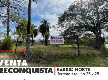 Terreno · 625m² · Venta Terreno en Esquina Reconquista