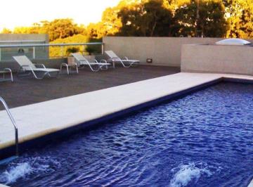 Oficina comercial · 50m² · 2 Ambientes · Oficina en Duplex con 2 Balcones Aterrazados - Seguridad 24hs - Piscina y Sum con Parrilla