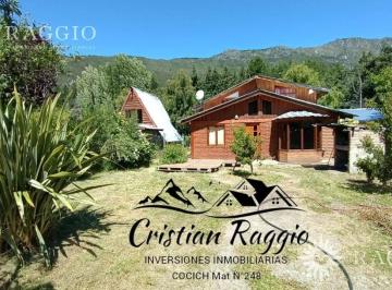 Casa · 125m² · 3 Ambientes · Casa en Lago Puelo, Villa del Lago (Su - 12)