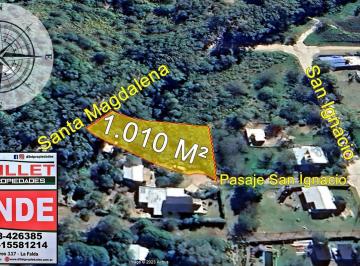 Terreno · 1000m² · Oportunidad Terreno en Venta